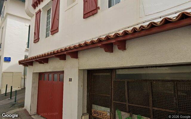 Façade : 9 rue Alcide Augey, Biarritz