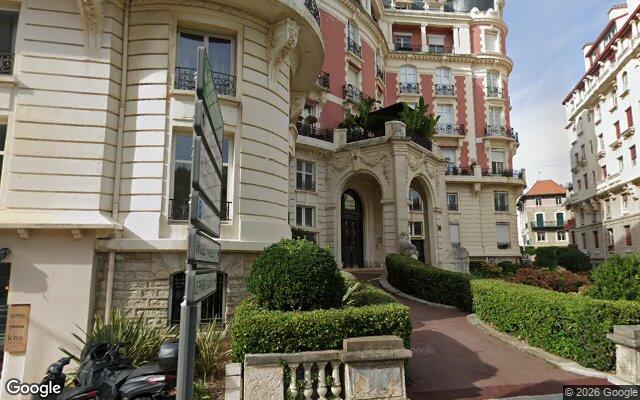 Façade : 3 avenue de la Reine Victoria, Biarritz